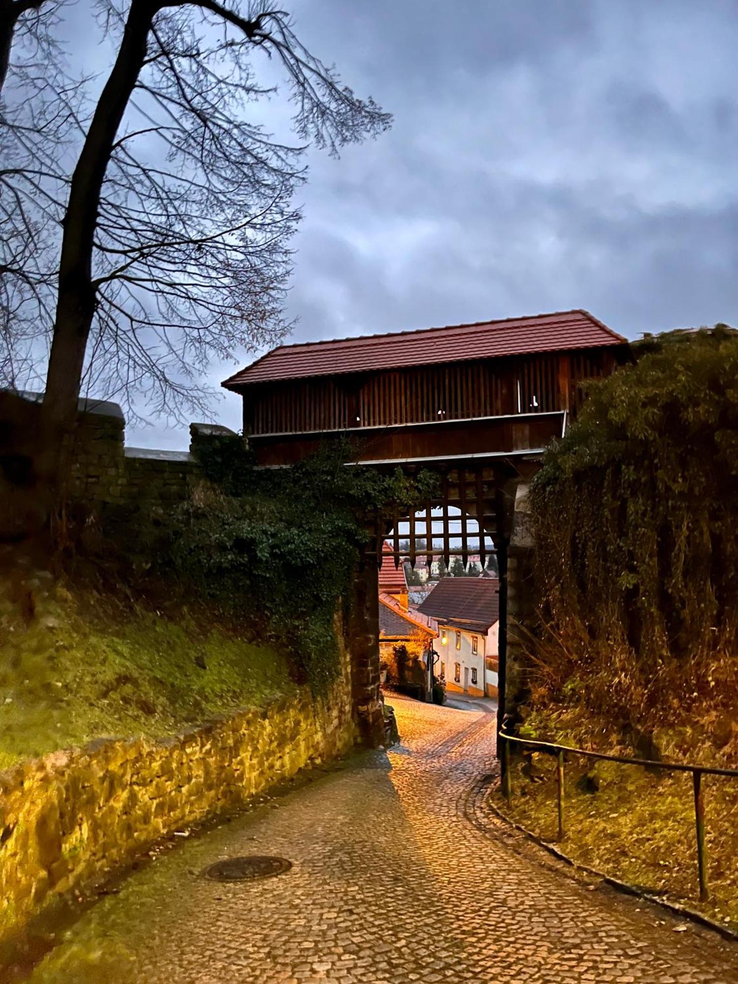 Delux Ferienwohnung Kunstgalerie Und Ilmradweg Kranichfeld 외부 사진