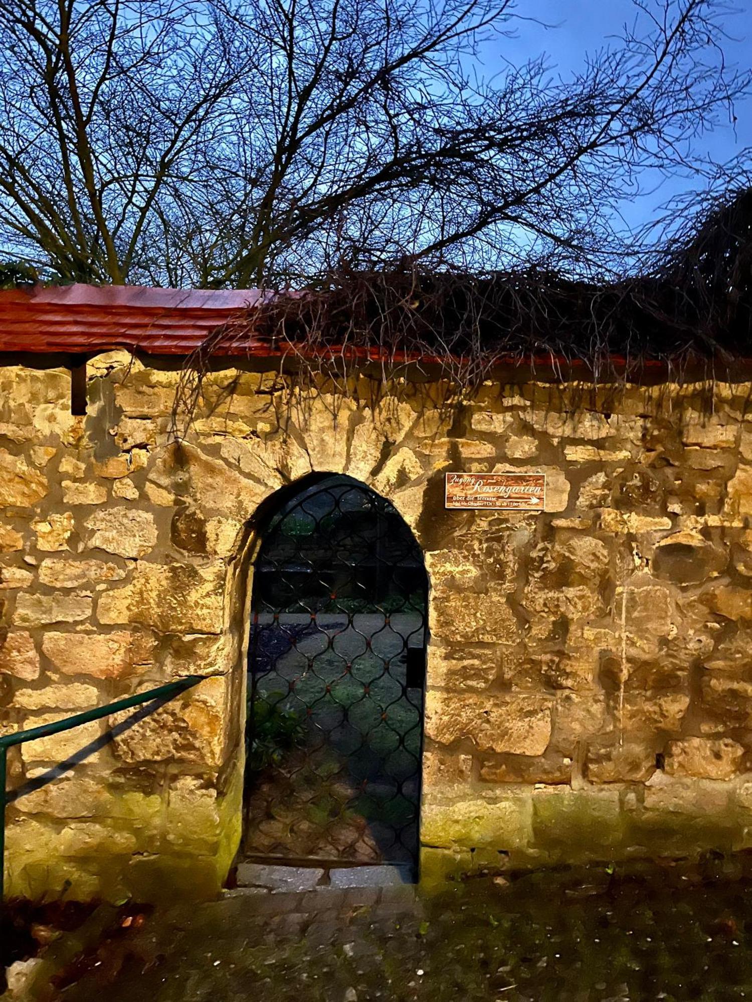 Delux Ferienwohnung Kunstgalerie Und Ilmradweg Kranichfeld 외부 사진