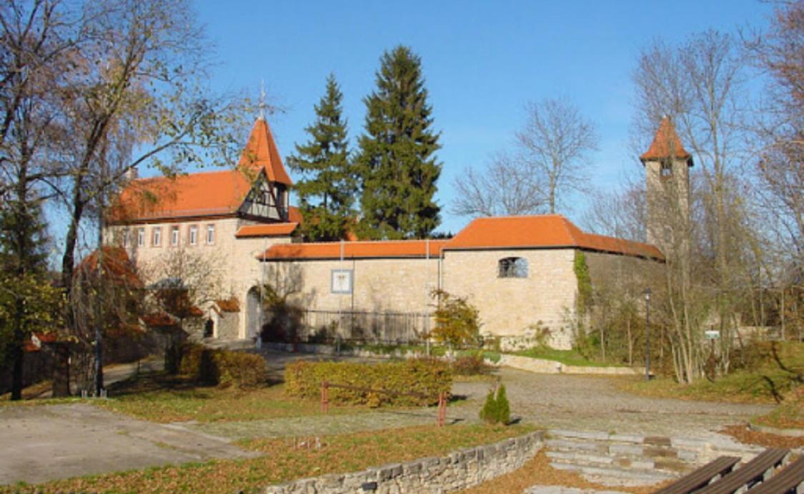 Delux Ferienwohnung Kunstgalerie Und Ilmradweg Kranichfeld 외부 사진