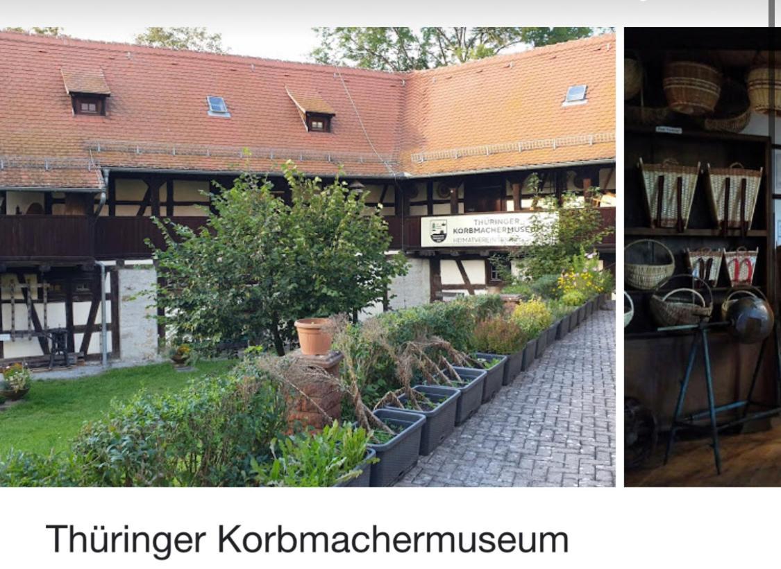 Delux Ferienwohnung Kunstgalerie Und Ilmradweg Kranichfeld 외부 사진
